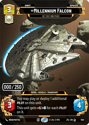⟡ Millennium Falcon, Get Out And Push