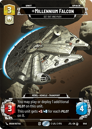 ⟡ Millennium Falcon, Get Out And Push