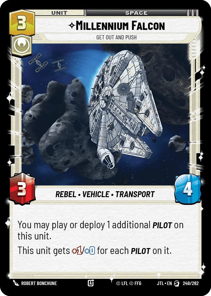 ⟡ Millennium Falcon, Get Out And Push