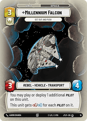⟡ Millennium Falcon, Get Out And Push