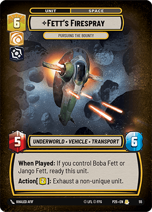 ⟡ Fett's Firespray, Pursuing the Bounty