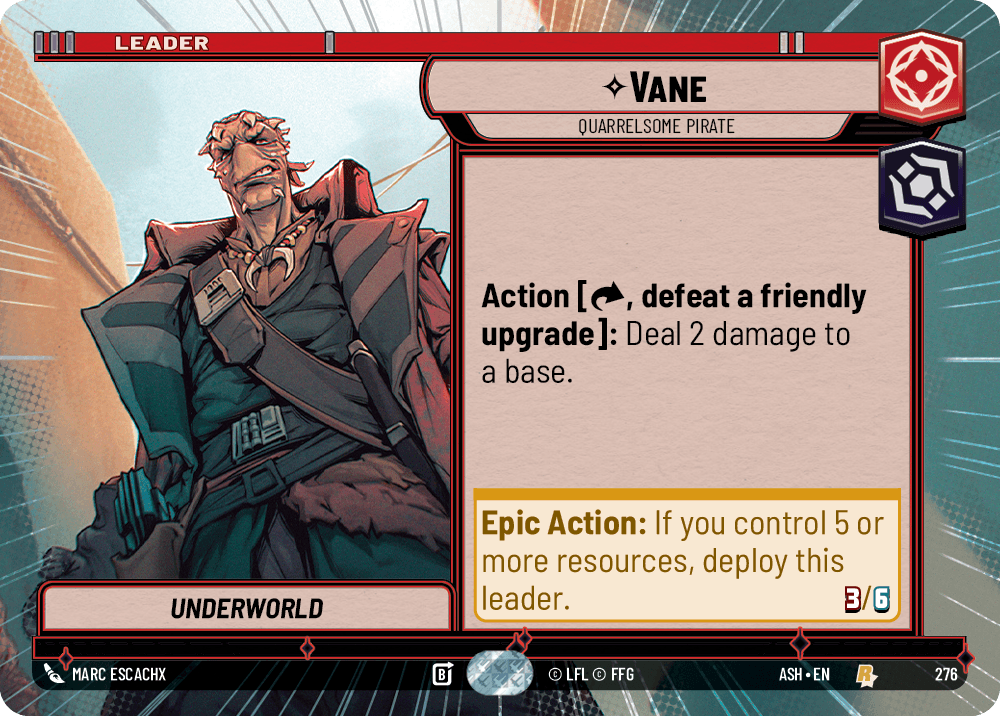 ⟡ Vane, Quarrelsome Pirate