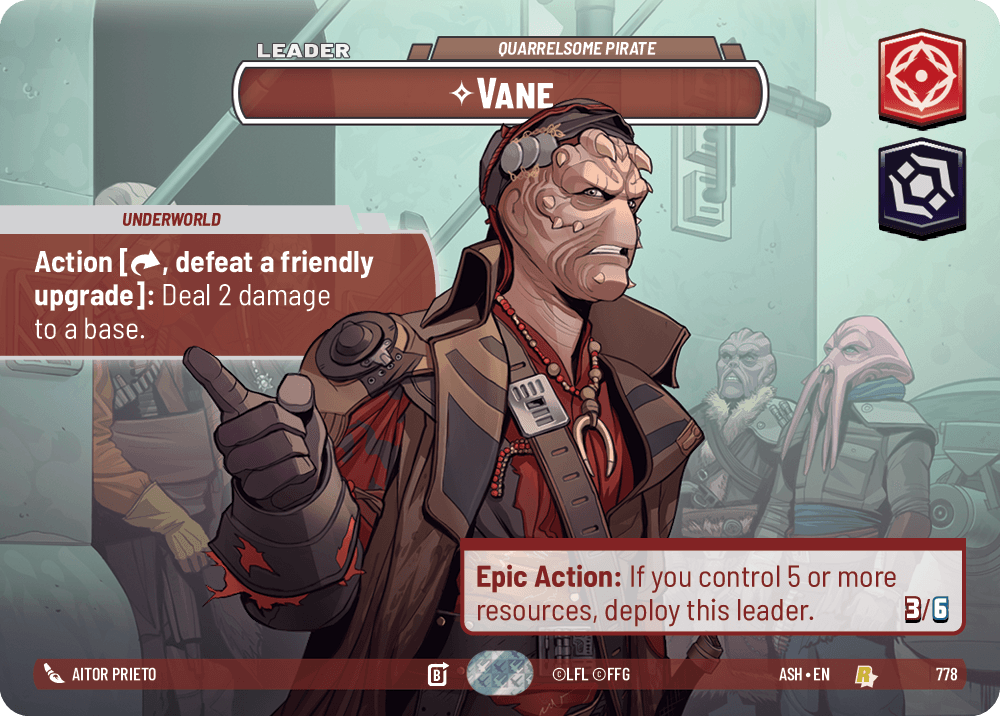 ⟡ Vane, Quarrelsome Pirate