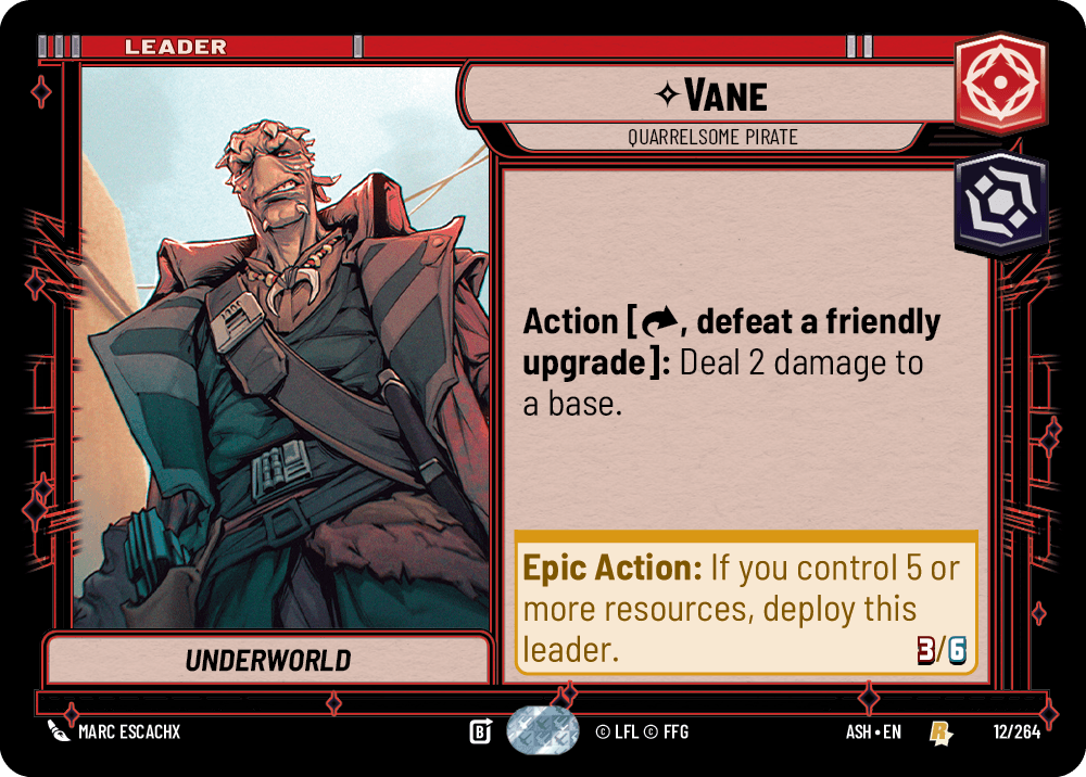 ⟡ Vane, Quarrelsome Pirate