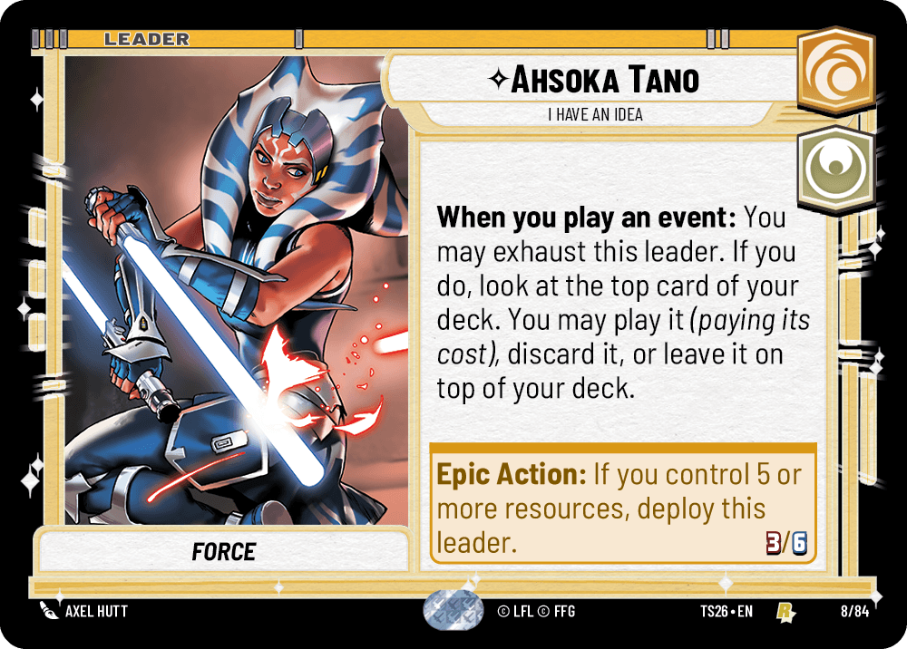 ⟡ Ahsoka Tano, I Have an Idea