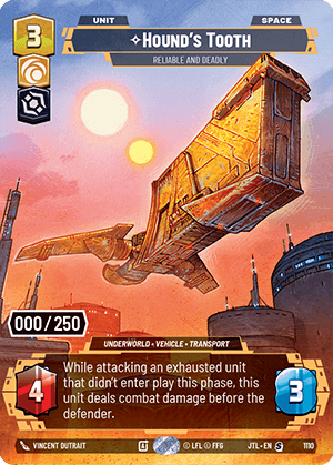 ⟡ Hound's Tooth, Reliable and Deadly