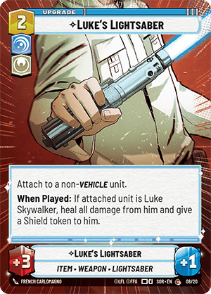 ⟡ Luke's Lightsaber