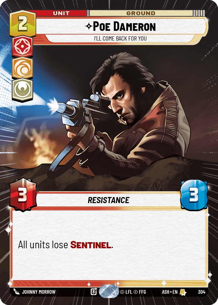 ⟡ Poe Dameron, I'll Come Back For You