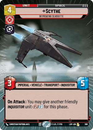 ⟡ Scythe, Intimidating Silhouette