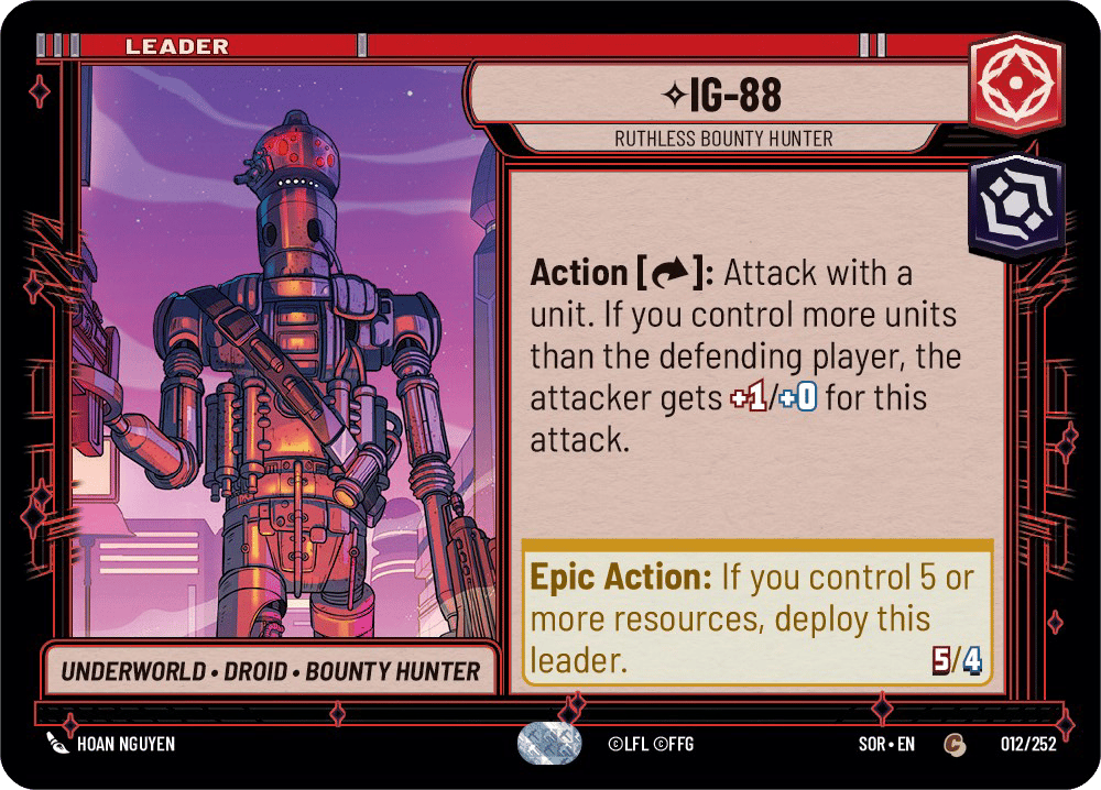 ⟡ IG-88, Ruthless Bounty Hunter