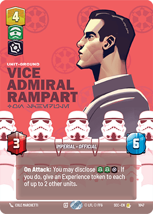 ⟡ Vice Admiral Rampart, On Schedule