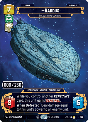 ⟡ Raddus, Holdo's Final Command