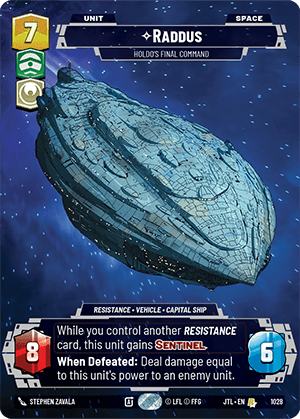⟡ Raddus, Holdo's Final Command
