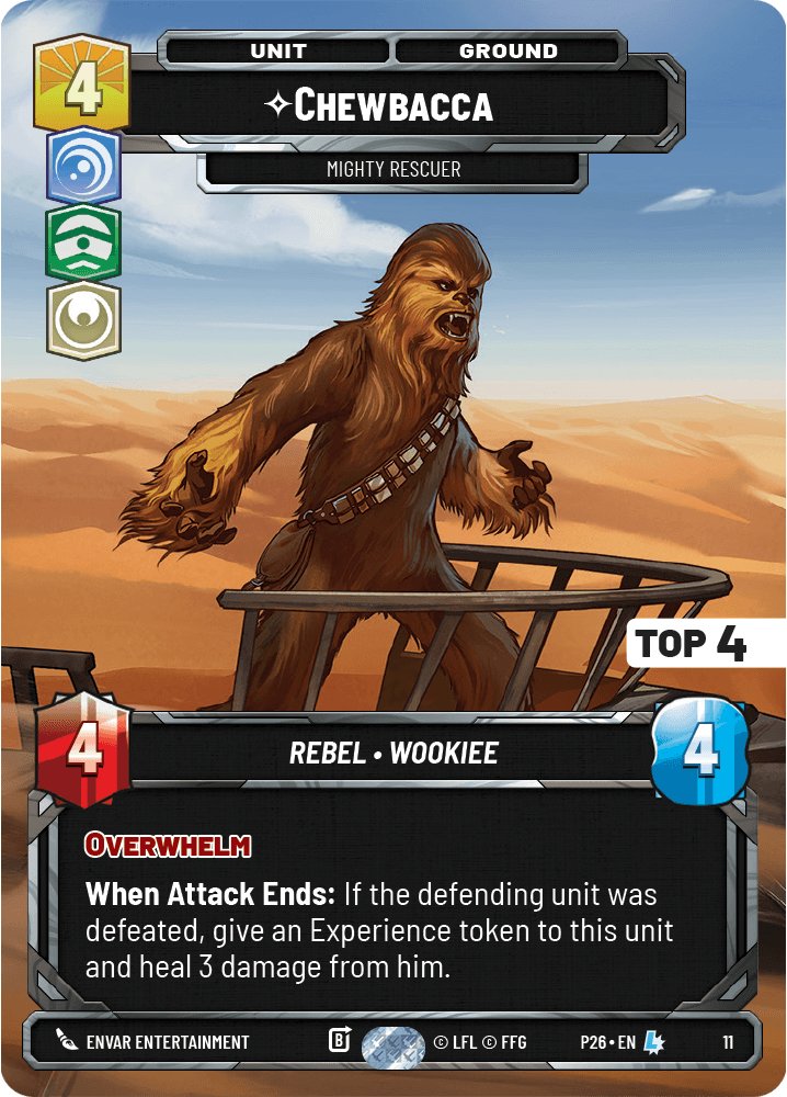 ⟡ Chewbacca, Mighty Rescuer