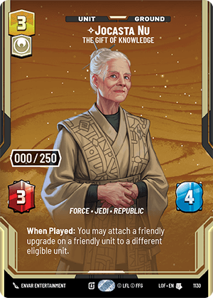 ⟡ Jocasta Nu, The Gift of Knowledge