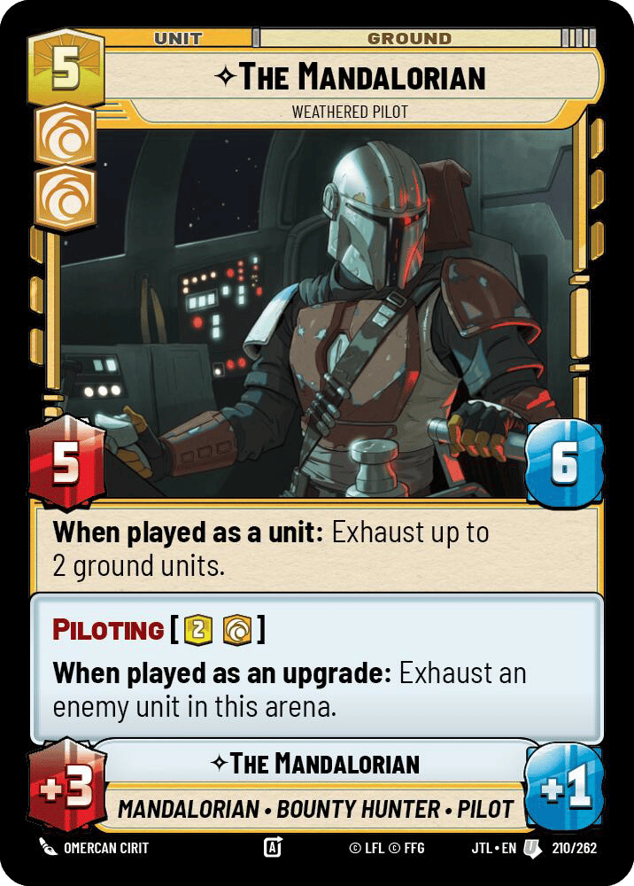 ⟡ The Mandalorian, Weathered Pilot