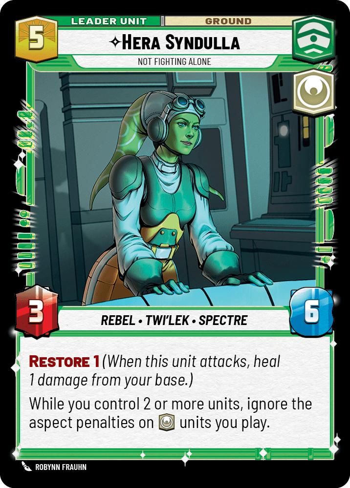 ⟡ Hera Syndulla, Not Fighting Alone