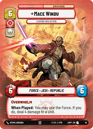⟡ Mace Windu, Leaping into Action