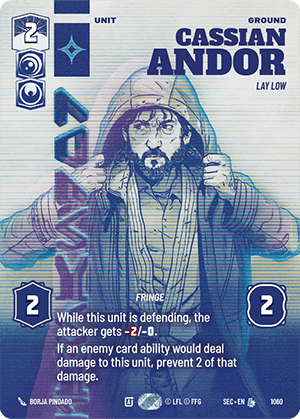 ⟡ Cassian Andor, Lay Low