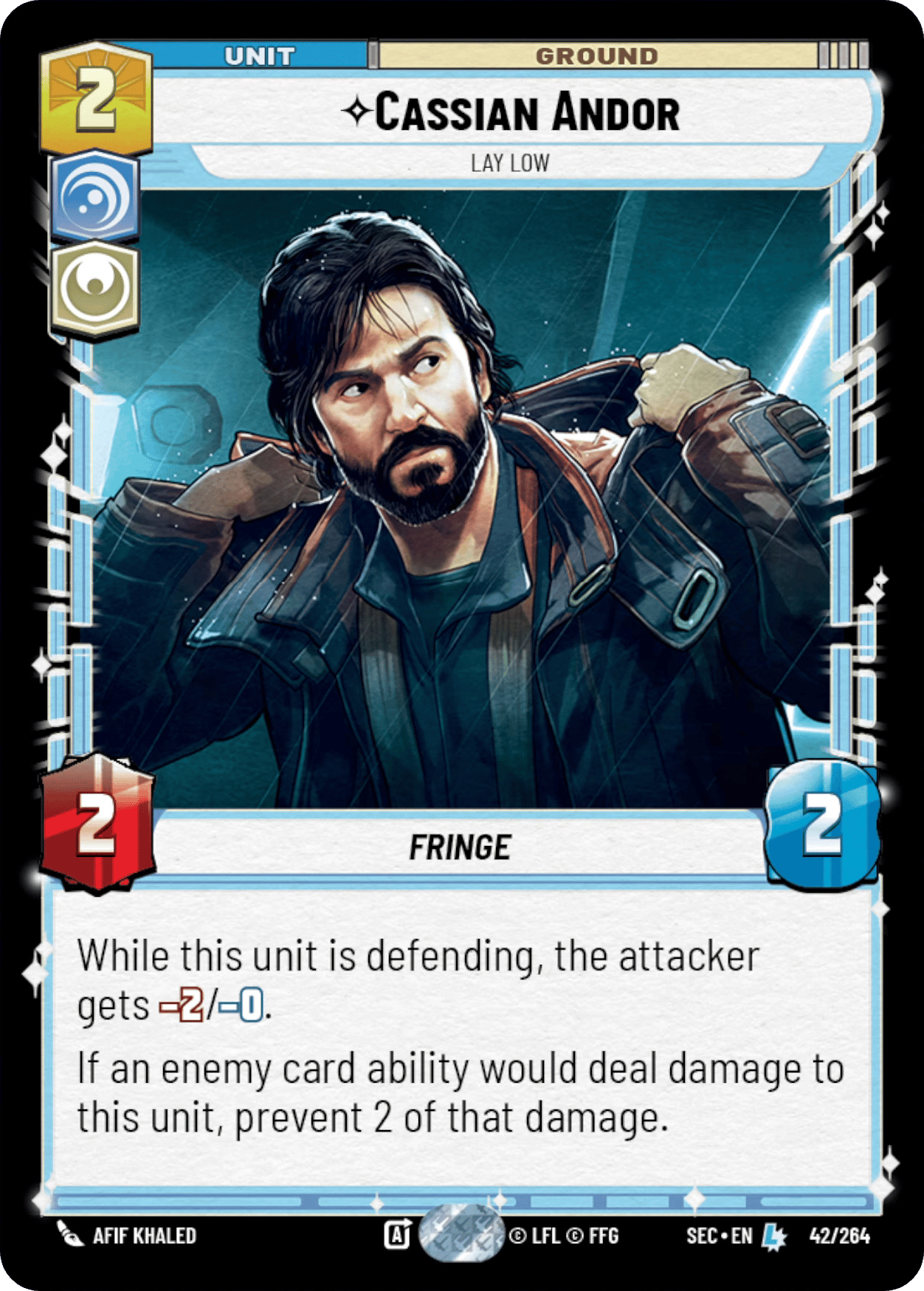 ⟡ Cassian Andor, Lay Low