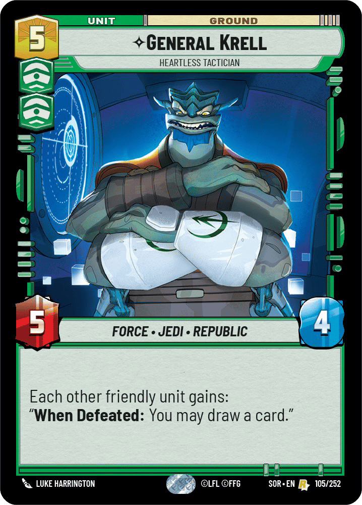 ⟡ General Krell, Heartless Tactician