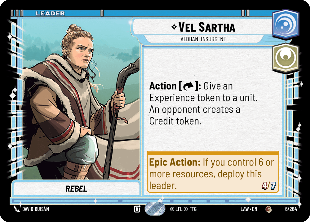 ⟡ Vel Sartha, Aldhani Insurgent