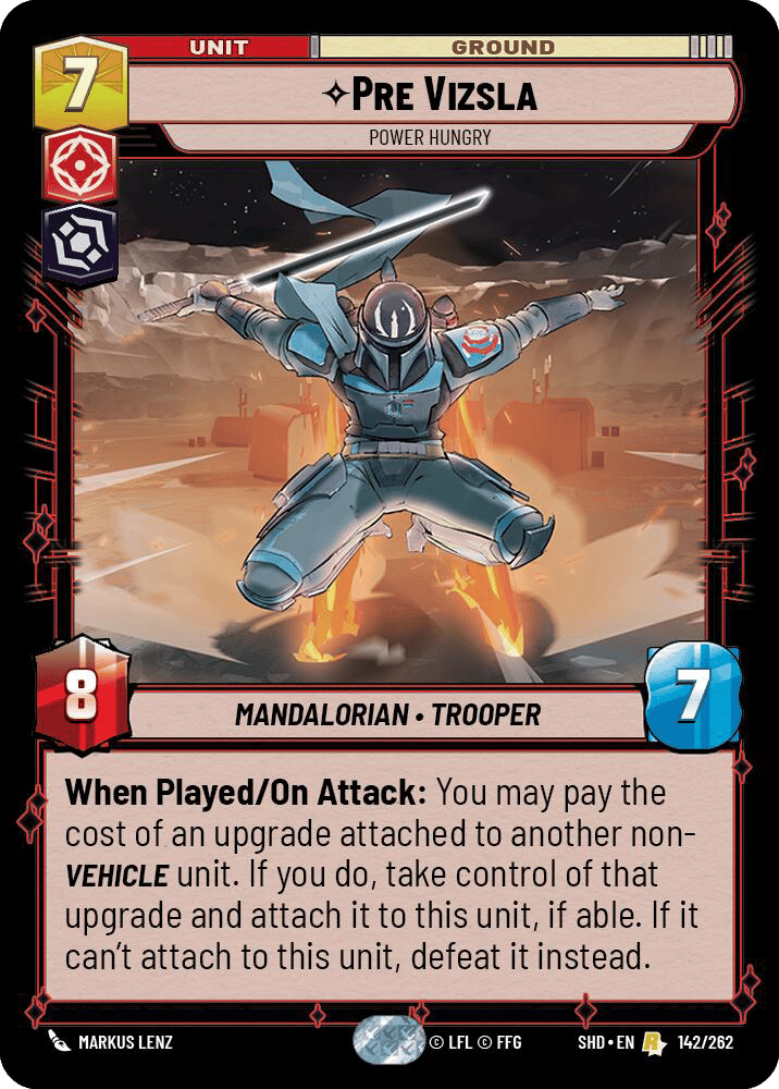⟡ Pre Vizsla, Power Hungry
