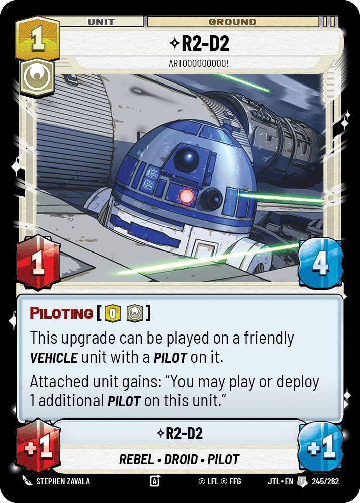 ⟡ R2-D2, Artooooooooo!
