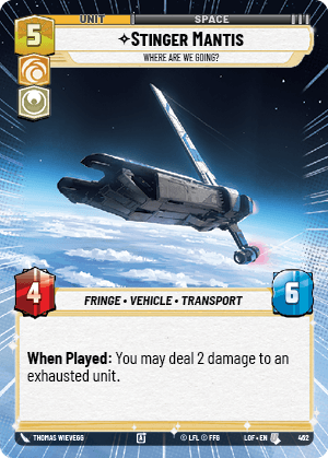 ⟡ Stinger Mantis, Where Are We Going?