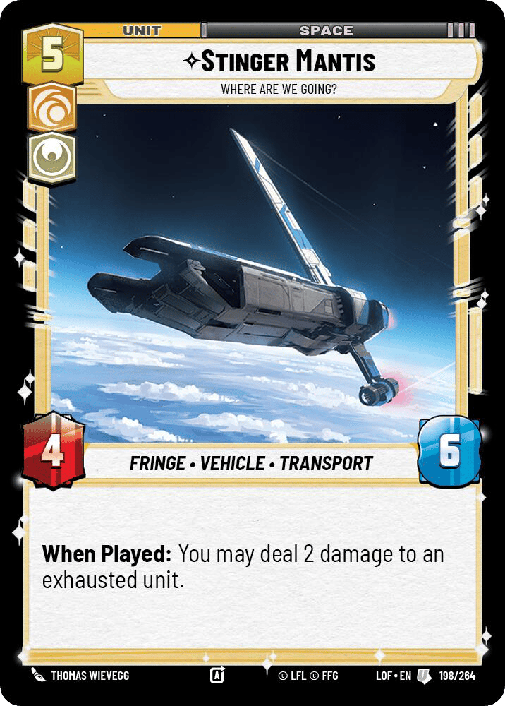 ⟡ Stinger Mantis, Where Are We Going?