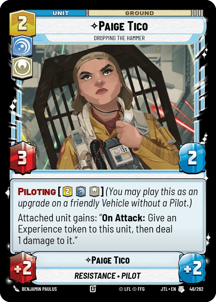 ⟡ Paige Tico, Dropping the Hammer