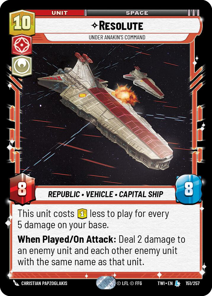 ⟡ Resolute, Under Anakin's Command
