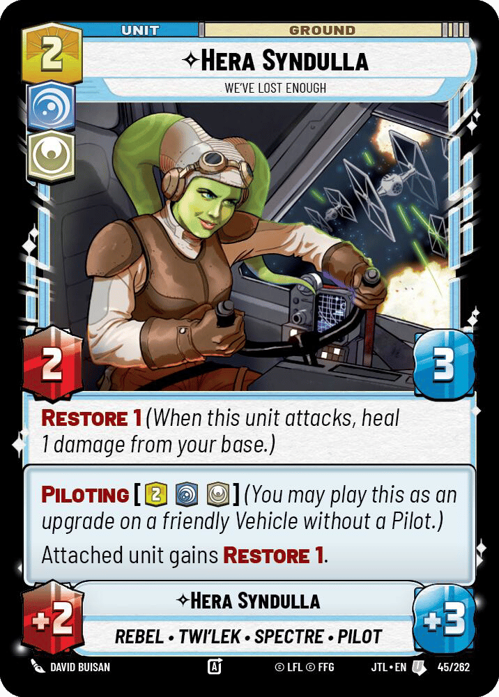 ⟡ Hera Syndulla, We've Lost Enough