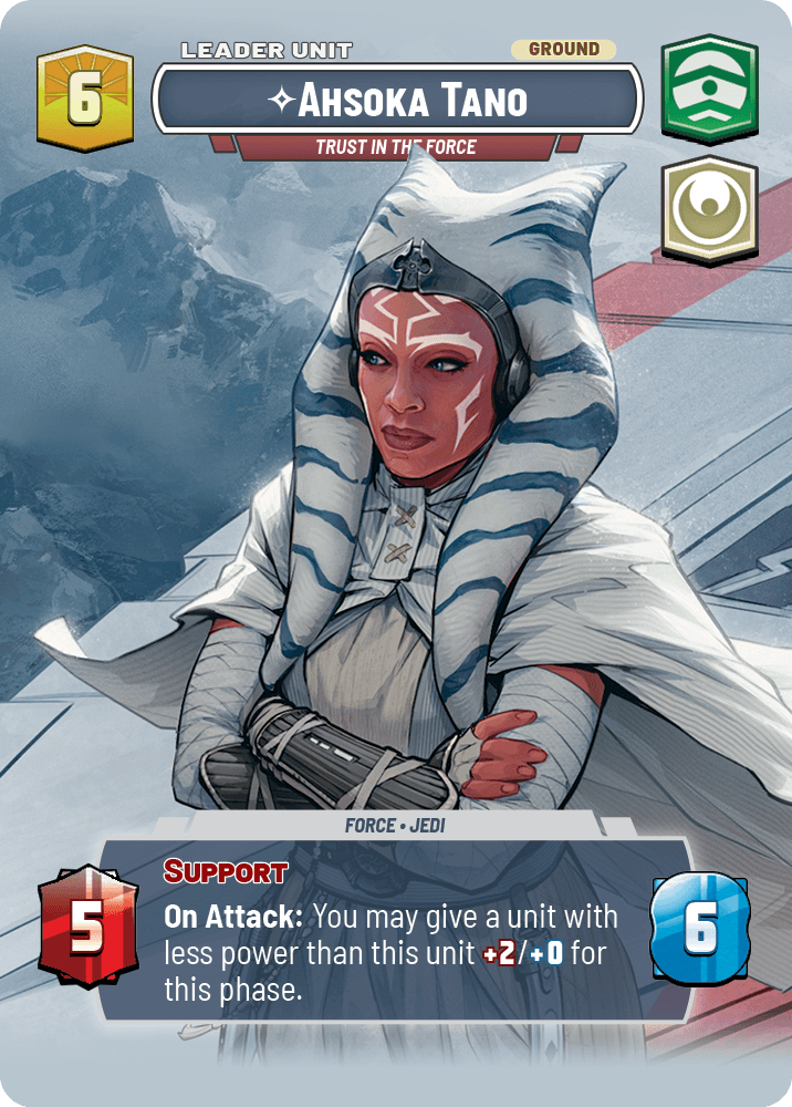 ⟡ Ahsoka Tano, Trust in the Force (back)