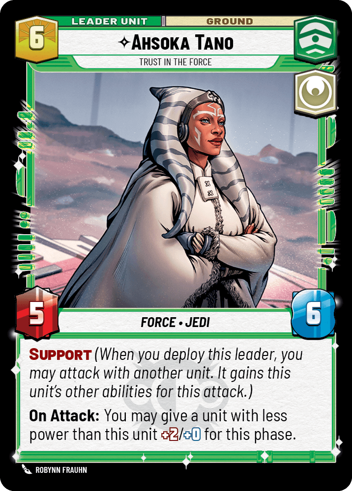 ⟡ Ahsoka Tano, Trust in the Force (back)