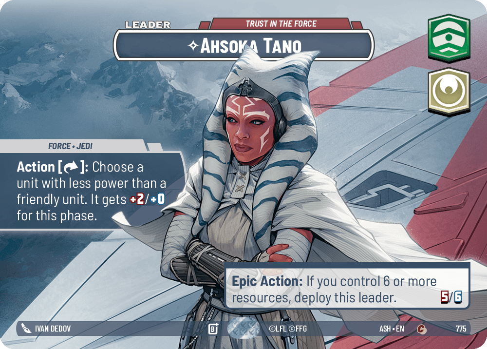 ⟡ Ahsoka Tano, Trust in the Force