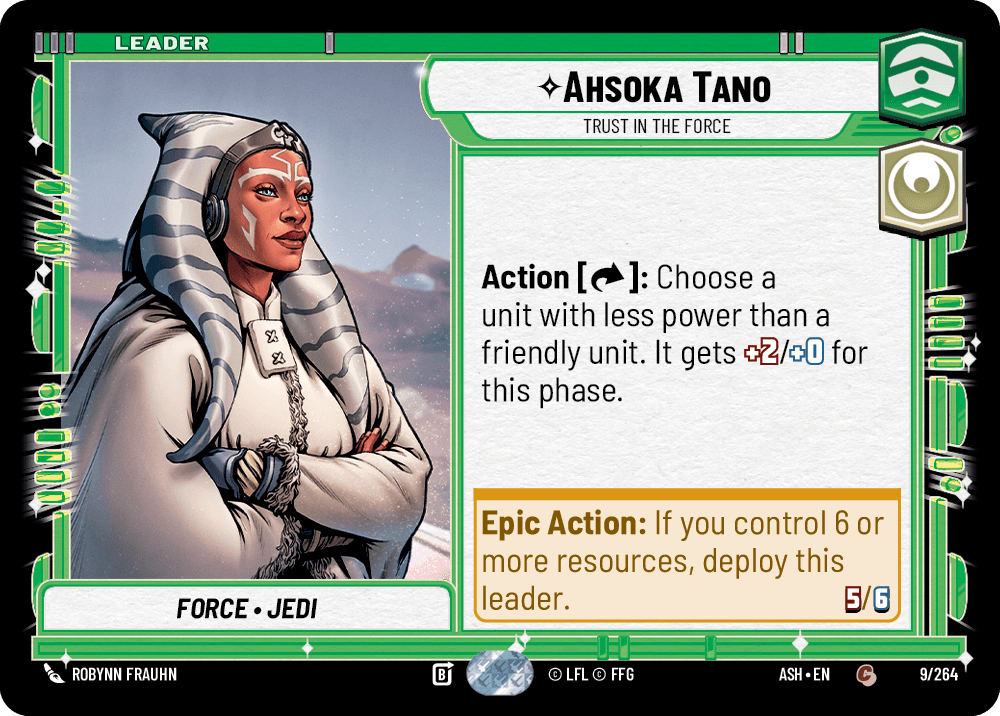 ⟡ Ahsoka Tano, Trust in the Force