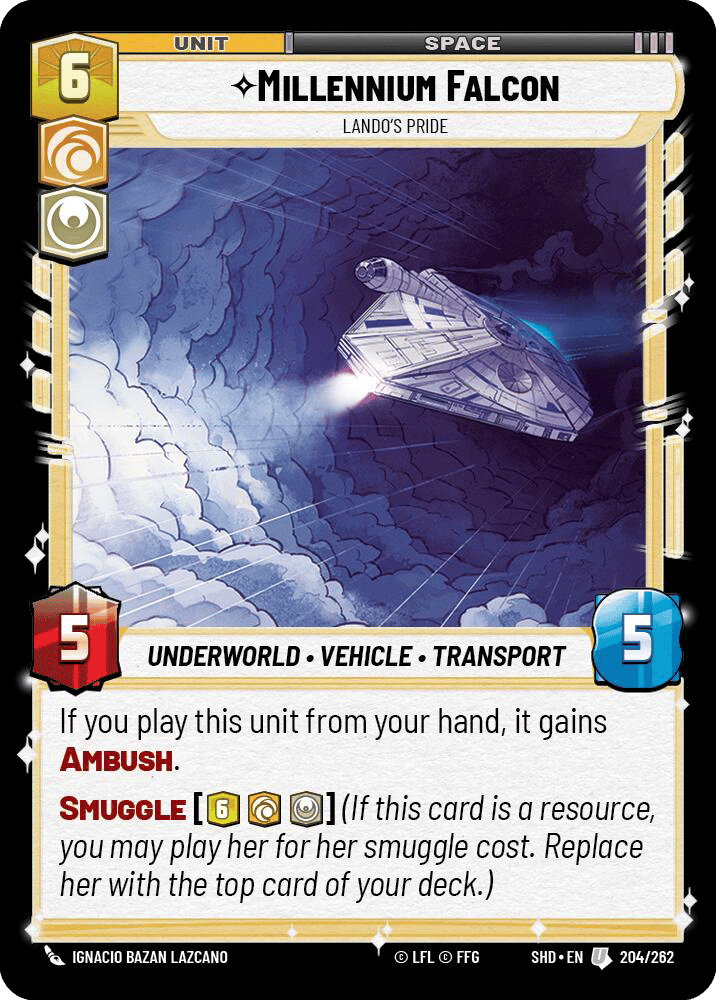 ⟡ Millennium Falcon, Lando's Pride