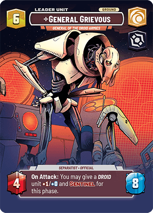 ⟡ General Grievous, General of the Droid Armies (back)