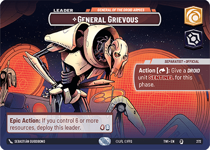⟡ General Grievous, General of the Droid Armies