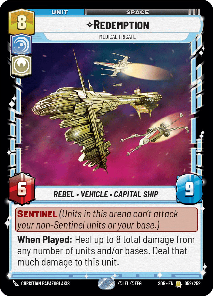 ⟡ Redemption, Medical Frigate