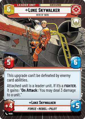 ⟡ Luke Skywalker, Hero of Yavin (back)