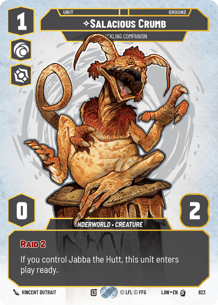 ⟡ Salacious Crumb, Cackling Companion