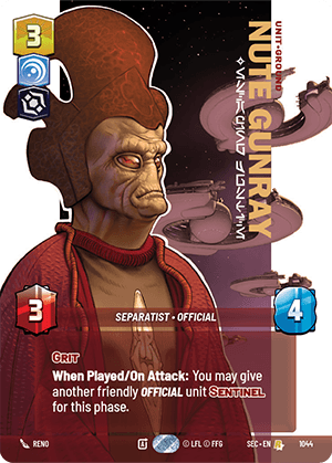 ⟡ Nute Gunray, Escaping Justice