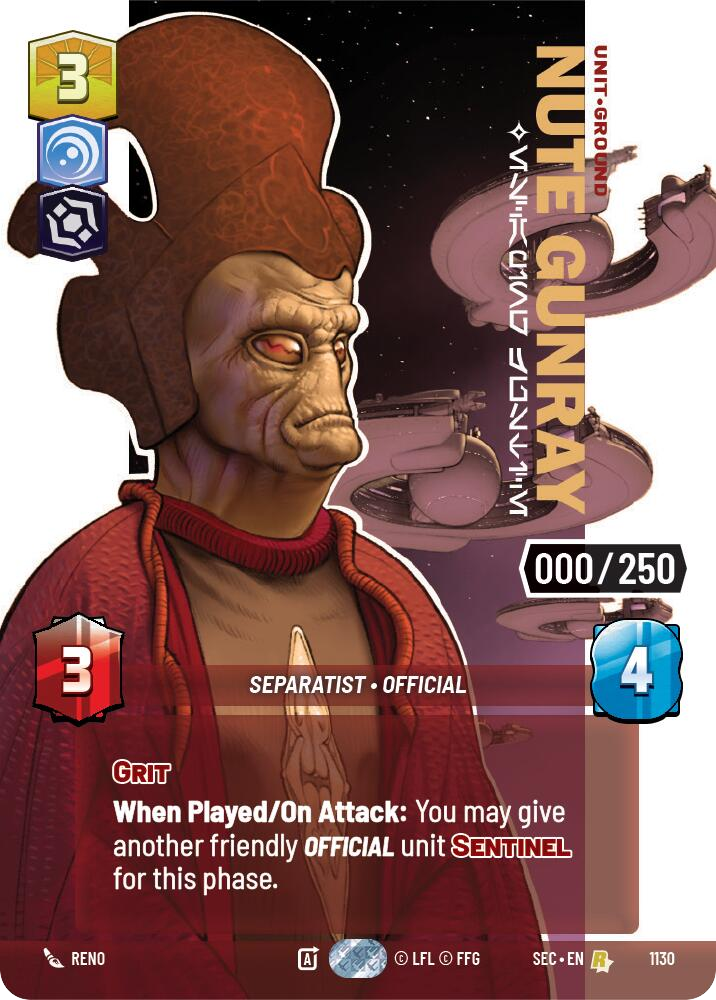 ⟡ Nute Gunray, Escaping Justice