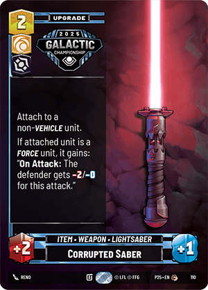 Corrupted Saber