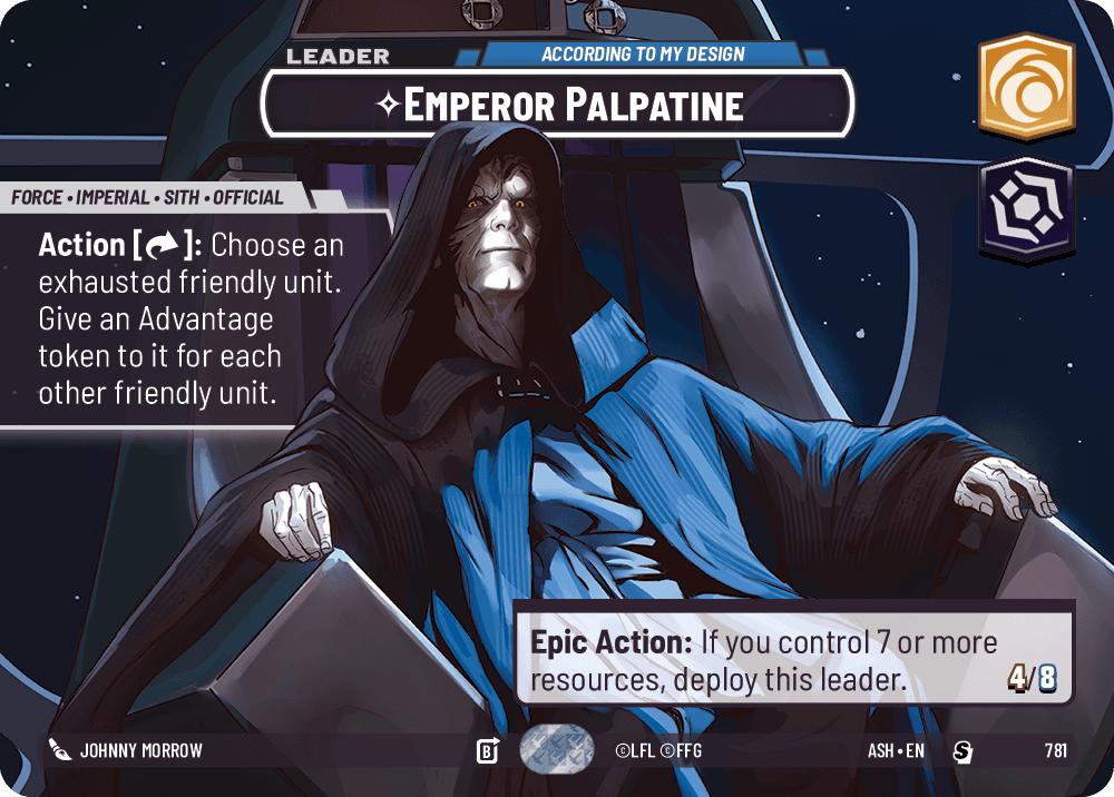 ⟡ Emperor Palpatine, According to My Design