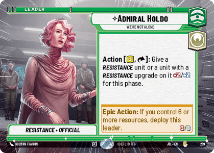 ⟡ Admiral Holdo, We're Not Alone