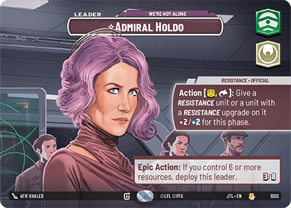 ⟡ Admiral Holdo, We're Not Alone