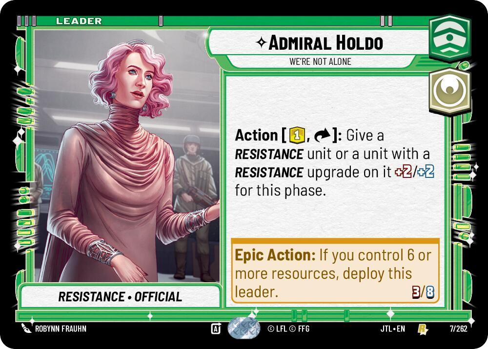 ⟡ Admiral Holdo, We're Not Alone